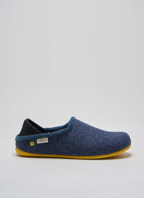 Chaussons/Pantoufles bleu LA MAISON DE L'ESPADRILLE pour homme