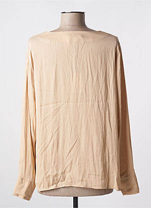 Blouse col rond manches longues beige BETTY BARCLAY femme