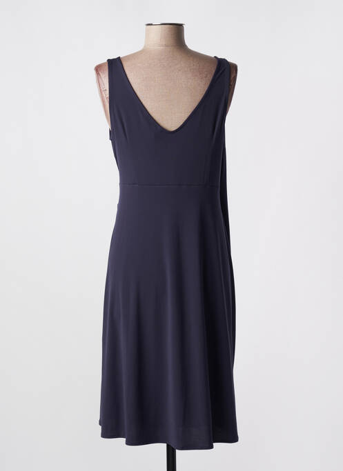 Robe mi-longue bleu BARANDI pour femme