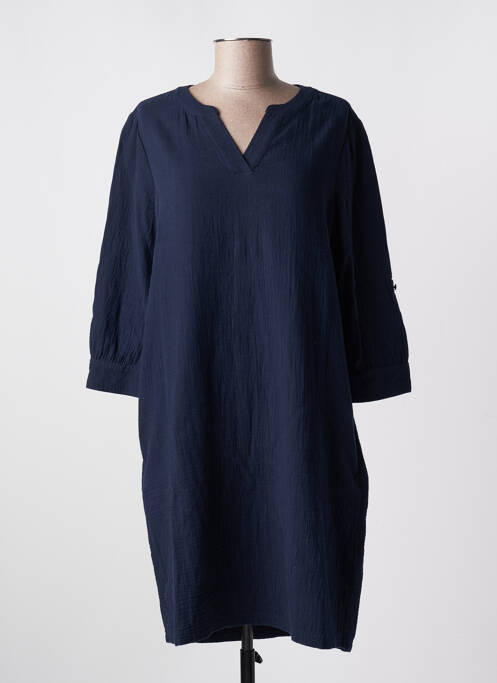 Robe mi-longue bleu CECIL pour femme