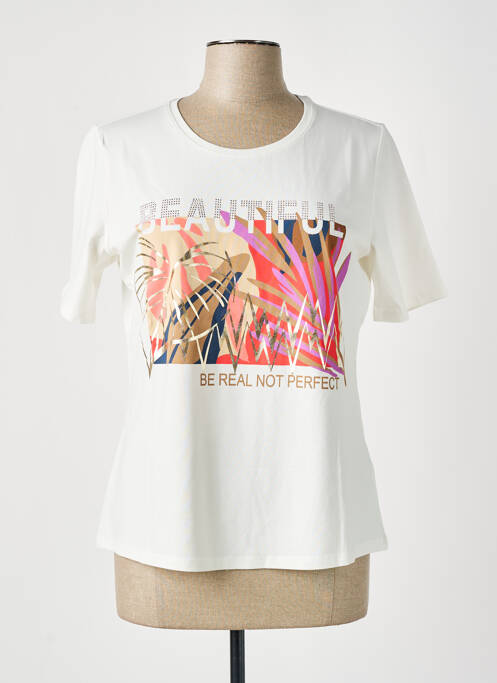 T-shirt beige BETTY BARCLAY pour femme