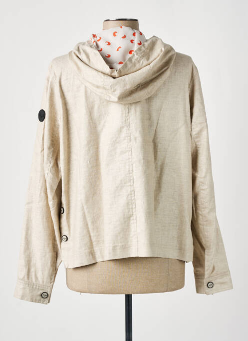 Veste casual beige REVER MILE pour femme
