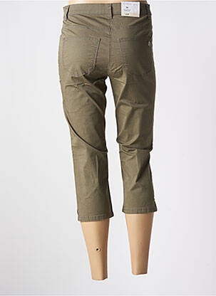 Pantacourt stretch taille normale vert BETTY BARCLAY femme