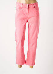 Jeans coupe droite rose CECIL pour femme seconde vue