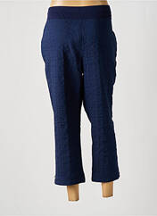 Pantalon 7/8 bleu CHRISTINE LAURE pour femme seconde vue