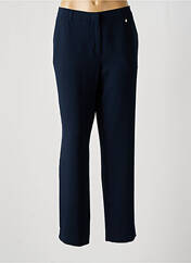 Pantalon droit bleu CHRISTINE LAURE pour femme seconde vue