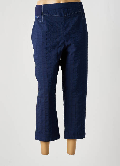 Pantalon 7/8 bleu CHRISTINE LAURE pour femme