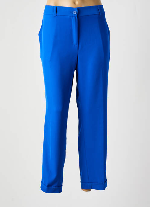 Pantalon droit bleu TINTA STYLE pour femme