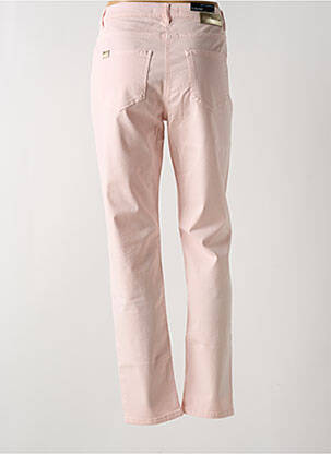 Pantalon slim tissage popeline taille normale rose BETTY BARCLAY femme