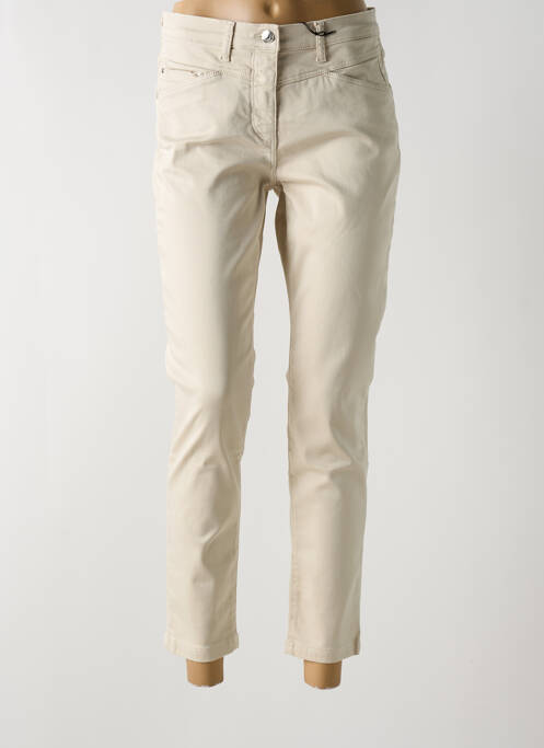 Pantalon 7/8 beige BETTY BARCLAY pour femme