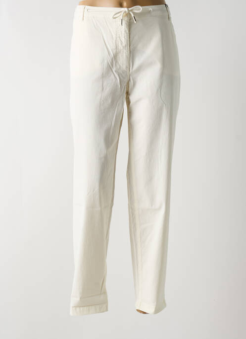 Pantalon droit beige BETTY BARCLAY pour femme