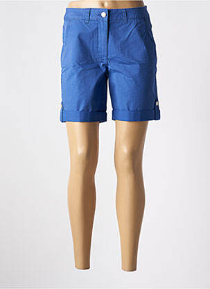 Bermuda coupe droite bleu BETTY BARCLAY femme