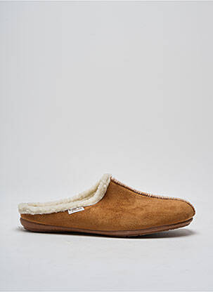 Chaussons/Pantoufles marron LA MAISON DE L'ESPADRILLE pour femme