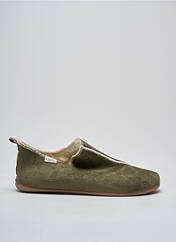 Chaussons/Pantoufles vert LA MAISON DE L'ESPADRILLE pour unisexe seconde vue