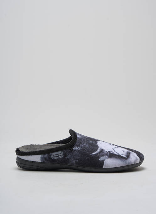 Chaussons/Pantoufles gris LA MAISON DE L'ESPADRILLE pour homme