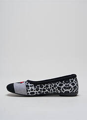 Chaussons/Pantoufles noir LA MAISON DE L'ESPADRILLE pour femme seconde vue