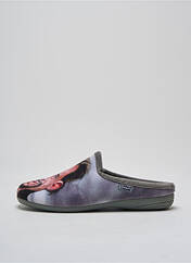 Chaussons/Pantoufles gris LA MAISON DE L'ESPADRILLE pour homme seconde vue
