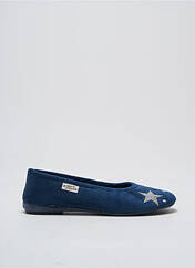 Chaussons/Pantoufles bleu LA MAISON DE L'ESPADRILLE pour femme seconde vue