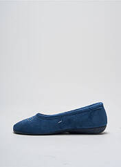 Chaussons/Pantoufles bleu LA MAISON DE L'ESPADRILLE pour femme seconde vue