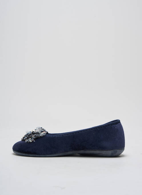 Chaussons/Pantoufles bleu LA MAISON DE L'ESPADRILLE pour femme