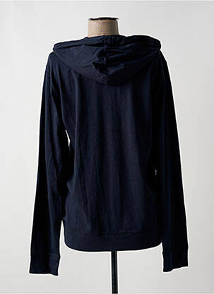 Veste casual col rond bleu KAPITALES femme