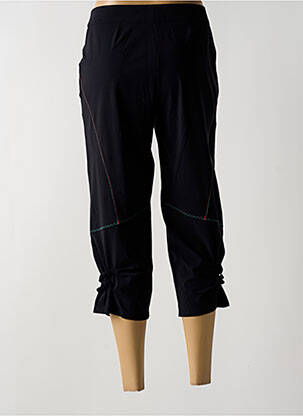 Pantacourt stretch taille normale noir GUY DUBOUIS femme