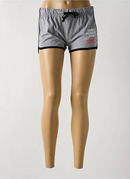 Short sport multisport taille normale gris KAPITALES femme