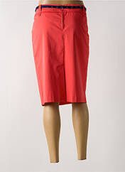Jupe mi-longue orange UN TEMPS POUR ELLE pour femme seconde vue