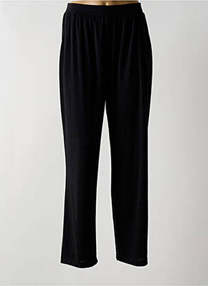 Pantalon droit noir UN TEMPS POUR ELLE pour femme