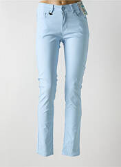 Pantalon slim bleu S.QUISE pour femme seconde vue