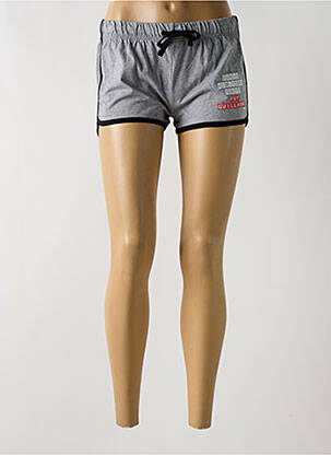 Short gris KAPITALES pour femme