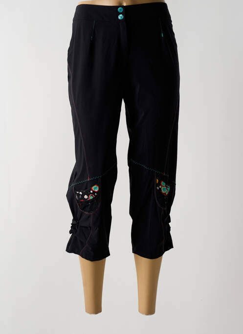 Pantacourt noir GUY DUBOUIS pour femme