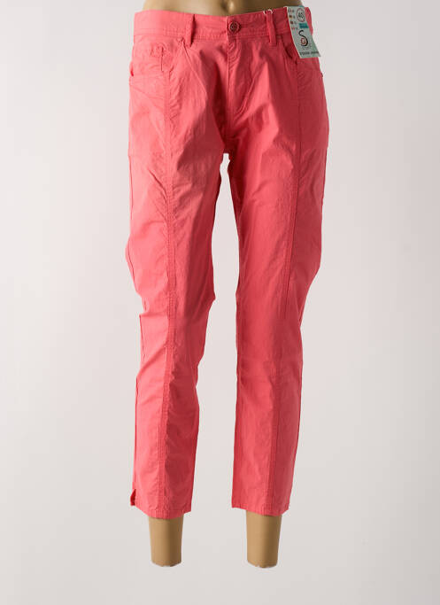 Pantalon 7/8 rose S.QUISE pour femme