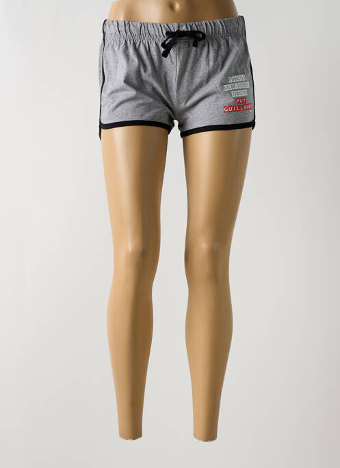 Short gris KAPITALES pour femme