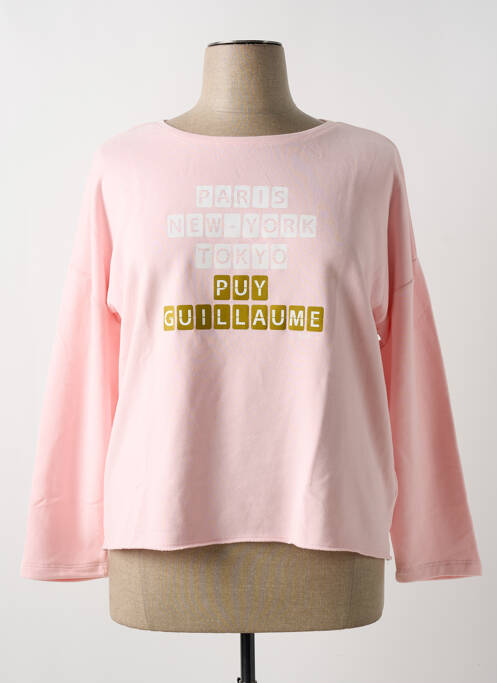 Sweat-shirt rose KAPITALES pour femme