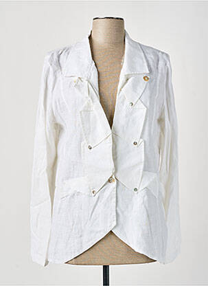 Blazer poches blanc FRED SABATIER femme