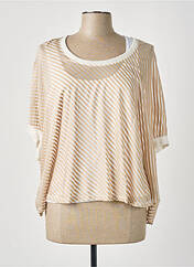 Blouse beige DECA pour femme seconde vue