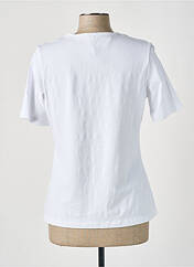 T-shirt blanc FRANK WALDER pour femme seconde vue