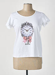 T-shirt blanc LOLITAS & LOLOS pour femme seconde vue