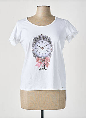 T-shirt blanc LOLITAS & LOLOS pour femme