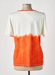 T-shirt orange MERI & ESCA pour femme seconde vue