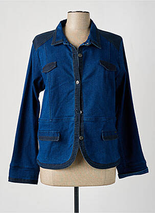 Veste casual bleu FELINO pour femme