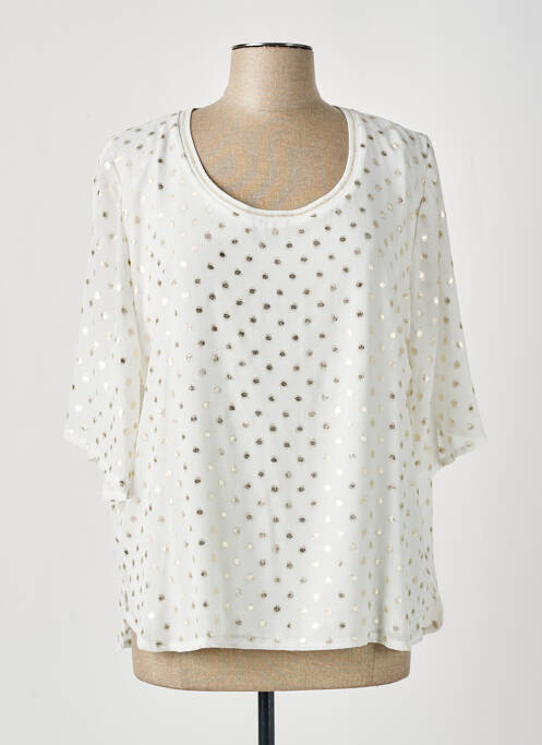 Blouse blanc FRED SABATIER pour femme