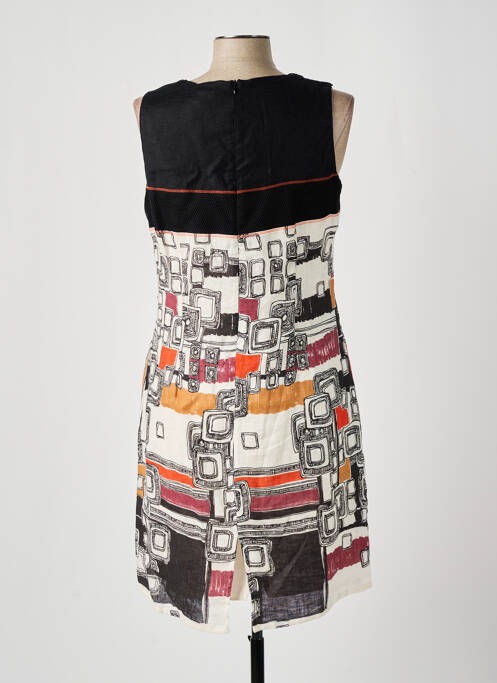 Robe mi-longue beige GUY DUBOUIS pour femme