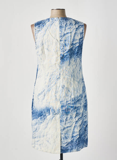 Robe mi-longue bleu MERI & ESCA pour femme