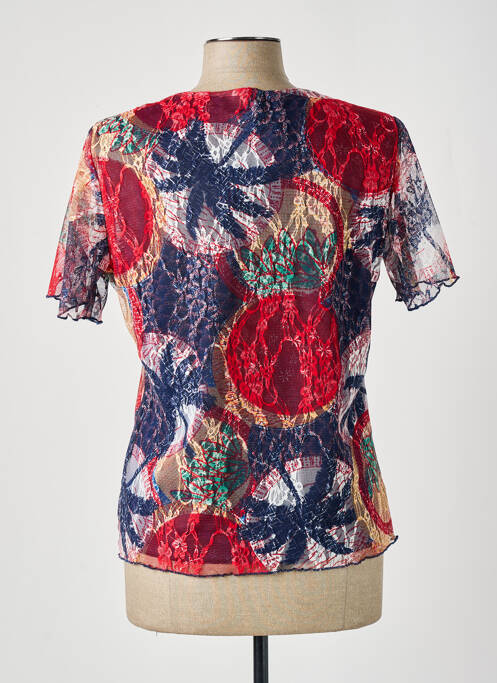 Top rouge GEVANA pour femme