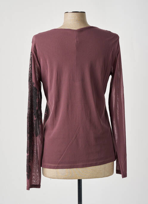 Top violet DECA pour femme