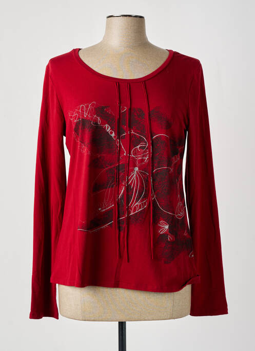 T-shirt rouge DECA pour femme