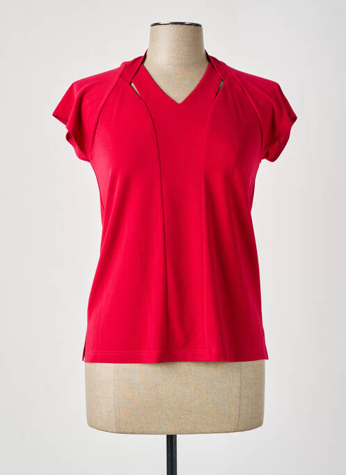 T-shirt rouge MERI & ESCA pour femme