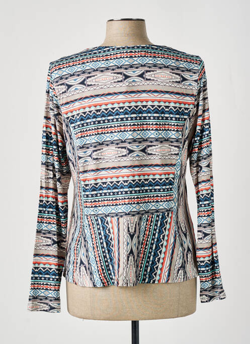 Veste casual bleu POUSSIERE D'ETOLE pour femme